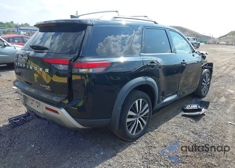 2022 Nissan Pathfinder Platinum 4Wd z USA, uszkodzony, nr VIN 5N1DR3DK4NC206394